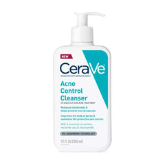 CeraVE Acne Control Cleanser 2% Salicylic Acid Acne Treatment