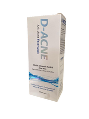 D ACNE anti acne face wash