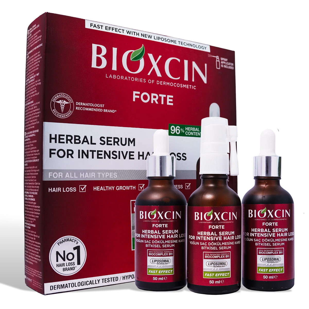 Bioxcin Forte Herbal Serum Spray 150ml