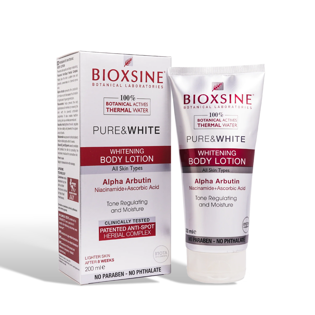 Bioxsine Pure & White Whitening Body Lotion